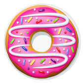 doughnut ladeknop keramische knop (Voorkant)