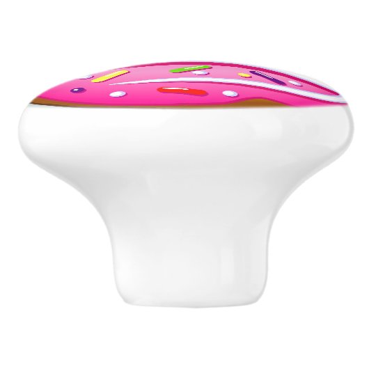 doughnut ladeknop keramische knop (Zijkant)