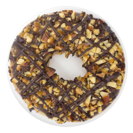 doughnut ladeknop keramische knop (Voorkant)