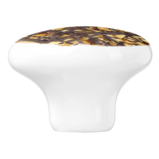 doughnut ladeknop keramische knop (Zijkant)