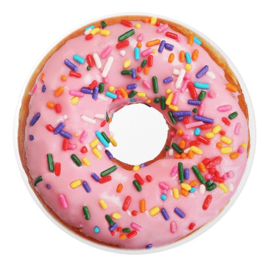 doughnut ladeknop keramische knop (Voorkant)