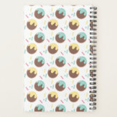 Doughnut Monogram Bakery Sprinkle Donut Planner (Achterkant)