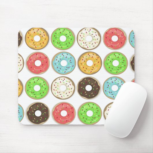 Doughnut Muismat (Met muis)