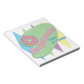 doughnut notitieblok (Schuin)