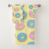 Doughnut Pattern Bad Handdoek (Insitu)