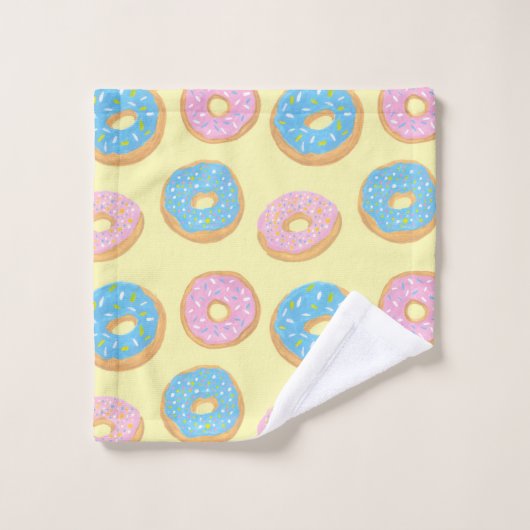 Doughnut Pattern Bad Handdoek (Wasdoekje)