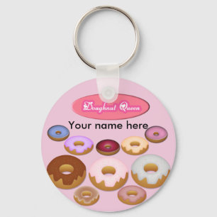 Doughnut Queen Sleutelhanger