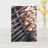 "Doughnut Rack" Hartelijk dank Kaart (Gele Bloem)