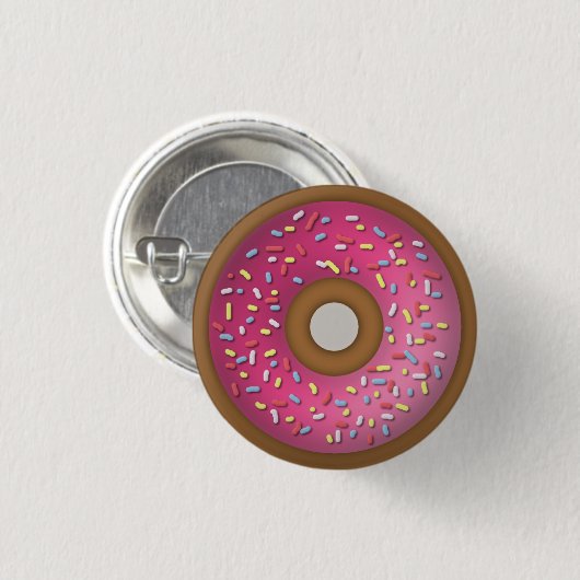 Doughnut Ronde Button 3,2 Cm (Voorkant /achterkant)