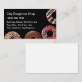 Doughnut Shop Modern Layout Visitekaartje (Voorkant / Achterkant)