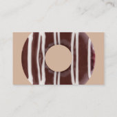Doughnut Shop Visitekaartjes Klantenkaartje (Achterkant)