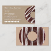 Doughnut Shop Visitekaartjes Klantenkaartje (Voorkant / Achterkant)