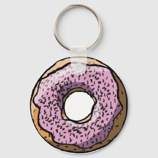 Doughnut Sleutelhanger (Voorkant)
