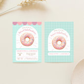 Doughnut Sweet Shop Uitnodiging voor verjaardag
