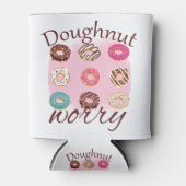 Doughnut Worry Blikjeskoeler (Voorkant)