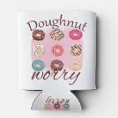 Doughnut Worry Blikjeskoeler (Achterkant)