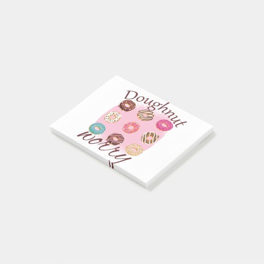 Doughnut Worry Post-it® Notes (Schuin)