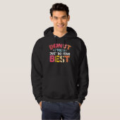 Doughnuts cool Donut Stress doet gewoon je best Hoodie (Voorkant volledig)