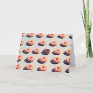 Doughnuts in een Groep Kaart
