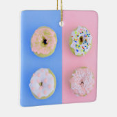 Doughnuts pastel keramisch ornament (Rechts)