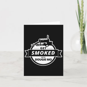 Dougie Mo BBQ Catering Exclusieve aangepaste kledi Kaart