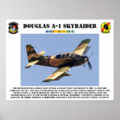 Douglas A-1 Skyraider Poster (Voorkant)