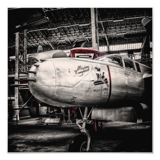 Douglas A-26 Invader Foto Afdruk (Voorkant)