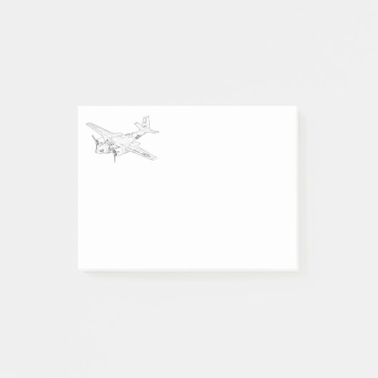 Douglas A-26 Invader Post-it® Notes (Voorkant)