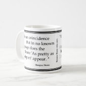 Douglas Adams Travel Quotes Koffiemok (Voorkant links)