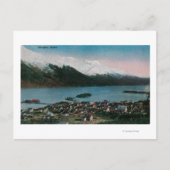 Douglas, Alaska Town ViewDouglas, AK Briefkaart (Voorkant)