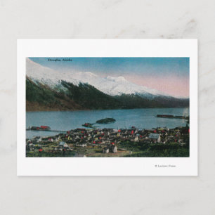 Douglas, Alaska Town ViewDouglas, AK Briefkaart