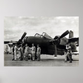 Douglas B-26K Vader Poster (Voorkant)