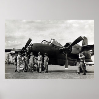 Douglas B-26K Vader Poster