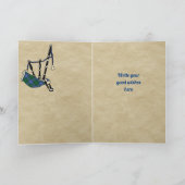 Douglas Badge & Tartan Persoonlijke Kaart (Binnen)