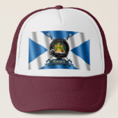 Douglas Clan Badge Scottish Trucker Hat Pet (Voorkant)