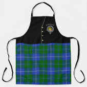 Douglas Clan Badge & Tartan Kilt Schort (Voorkant)