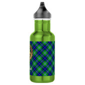 Douglas Clan Crest over tartan Waterfles (Rechts)