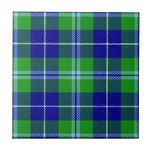 Douglas Clan Jacht Tartan Schotse Plaid Tegeltje