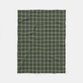 Douglas Clan Loden Green Reproduction Tartan Fleece Deken (Voorkant)