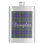 Douglas clan Pset Scottish tartan Flacon (Voorkant)