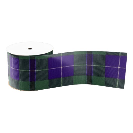 Douglas clan Pset Scottish tartan Grosgrain Lint (Spoel)