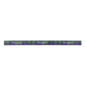 Douglas clan Pset Scottish tartan Satijnen Lint (Voorkant)