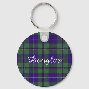 Douglas clan Pset Scottish tartan Sleutelhanger