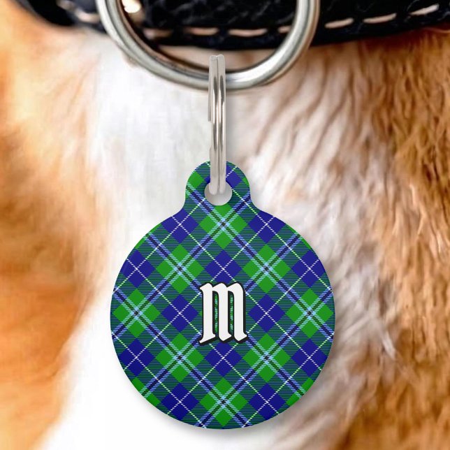 Douglas Clan Tartan Huisdierpenning (Creator heeft geüpload)