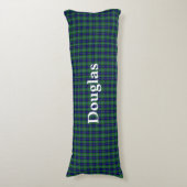 Douglas Clan Tartan Plaid Body Pillow Lichaamskussen (Voorkant Verticaal)