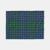 Douglas Clan Tartan Pset Fleece Blanket (Voorkant (Horizontaal))
