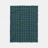 Douglas Clan Tartan Pset Fleece Blanket Deken (Voorkant)