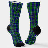 Douglas Clan Tartan Pset Socks Sokken (Gebogen)