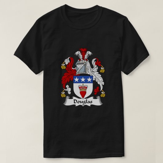 Douglas Coat of Arms Douglas Family Crest Essenti T-shirt (Design voorkant)