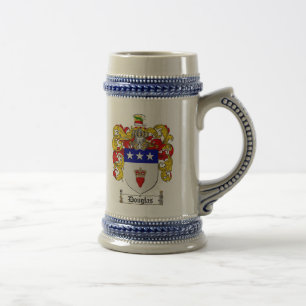 Douglas Coat of Arms Stein / Douglas Family Crest Bierpul
